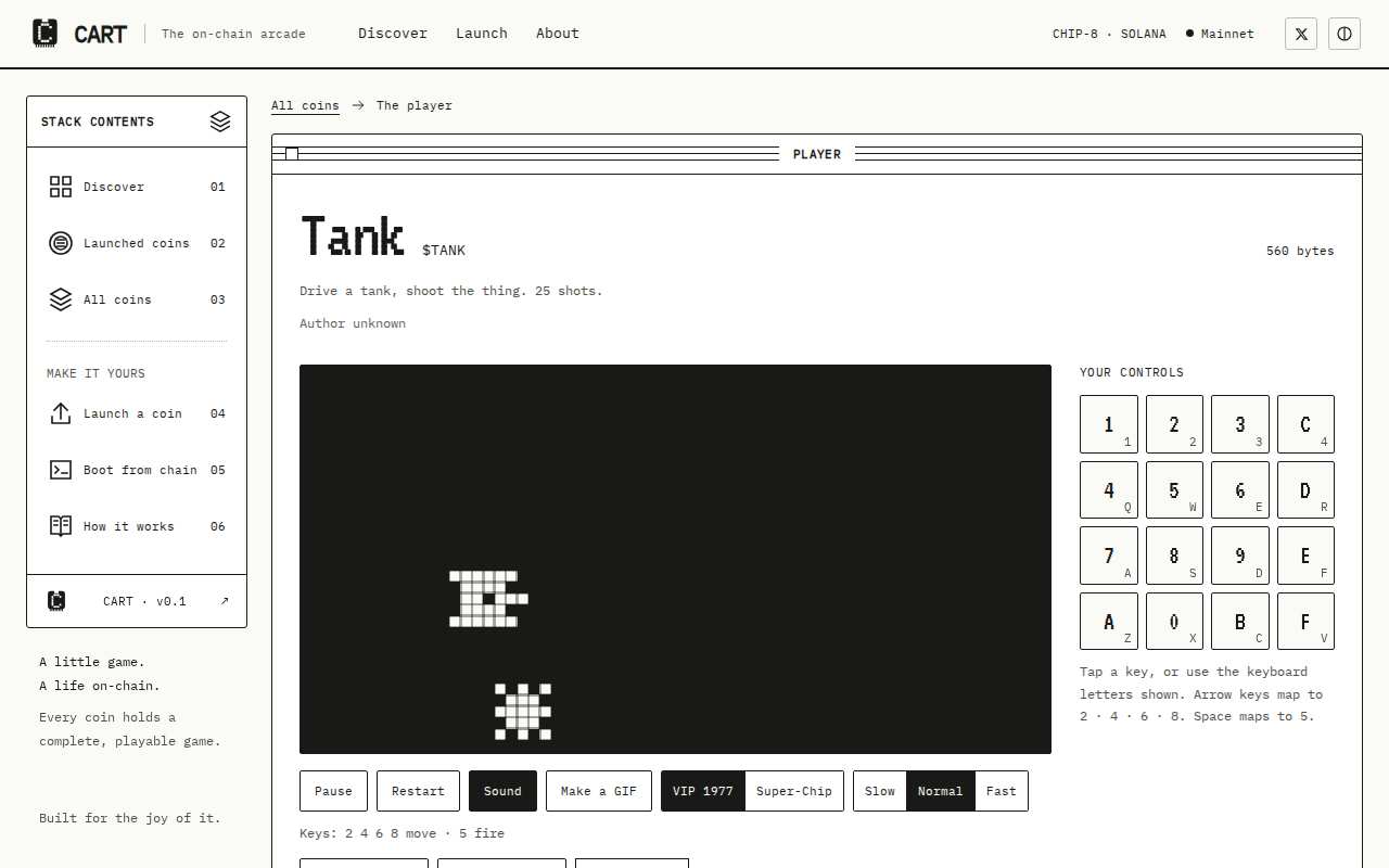 Screenshot from the check